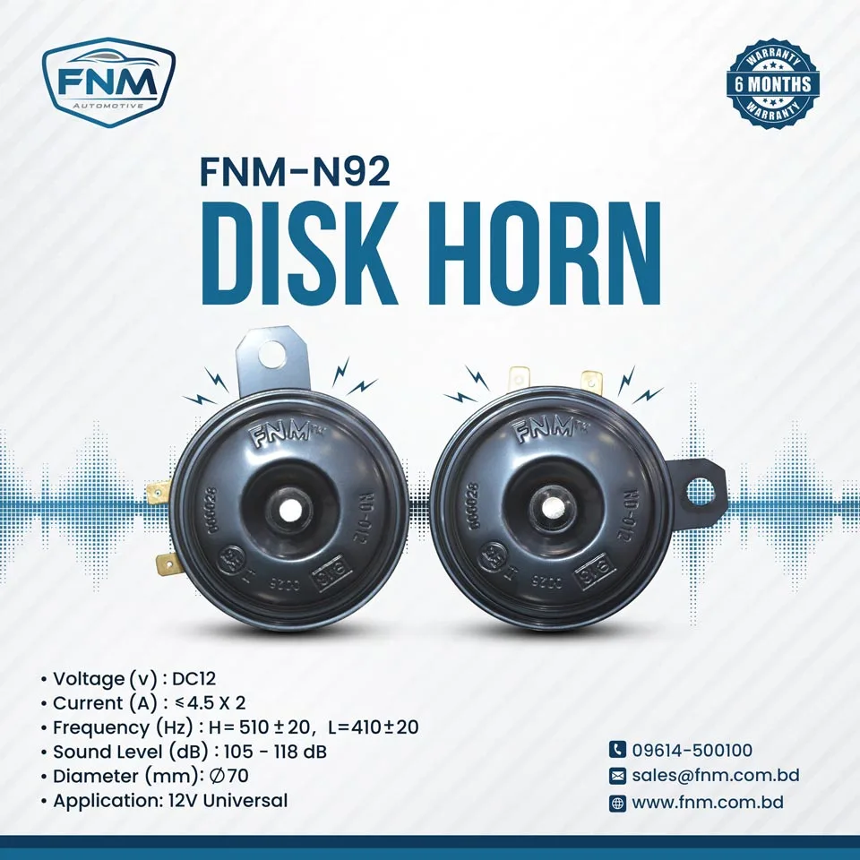 FNM-N92-Disk Horn