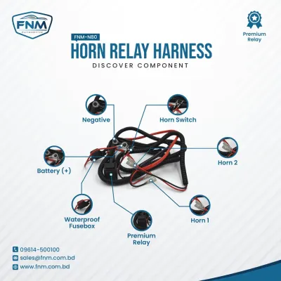 FNM-N80-Horn Relay Harness (Premium)